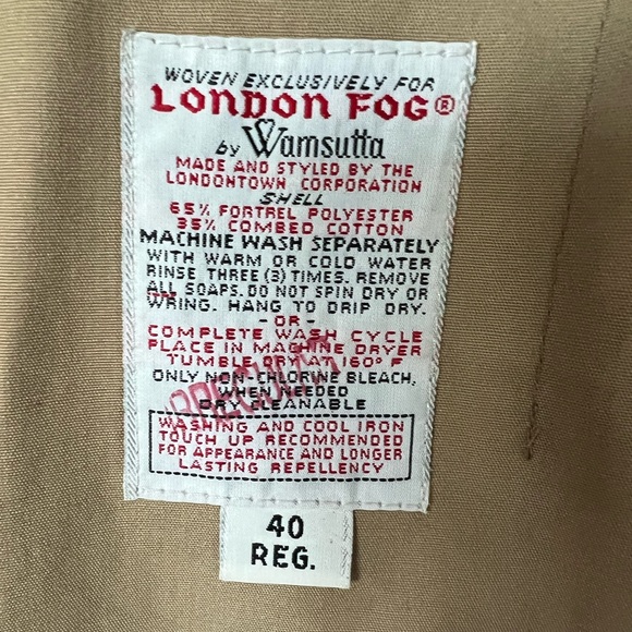 London Fog Jacket - Picture 4 of 4